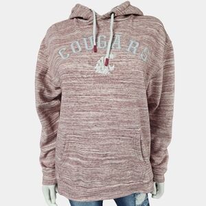 Champion Long Sleeve Hooded Washington State University Sweatshirt Size M